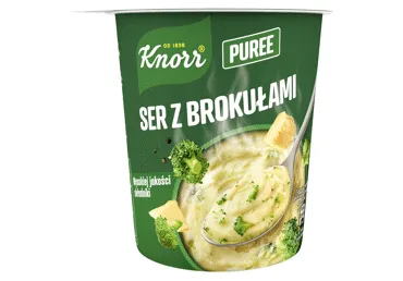 Kartupeļu biezenis KNORR ar sieru un brokoļiem 50g