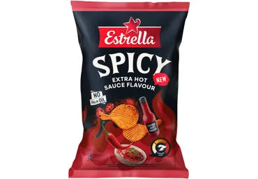 Kartupeļu čipsi ESTRELLA īpaši asie 115g