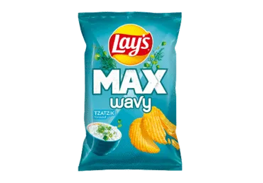 Kartupeļu čipsi LAY'S Maxx ar tzatziki 120g