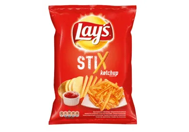 Kartupeļu salmiņi LAY'S Stix, ar kečupa garšu, 130g