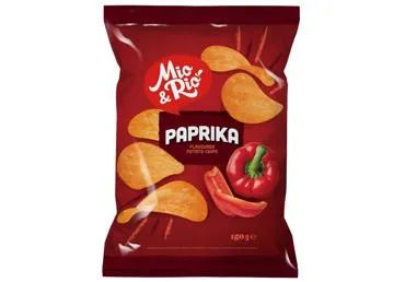 Kartupeļu čipsi MIO&RIO paprikas garša 150g
