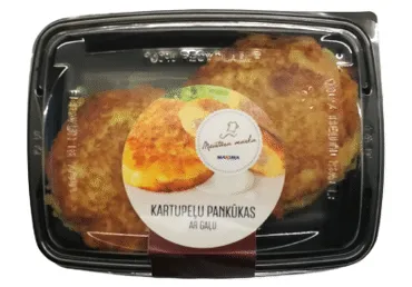 Kartupeļu pankūkas ar gaļu MEISTARA MARKA 2x150g