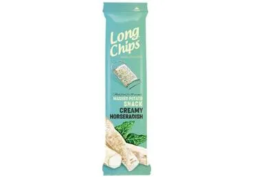 Kartupeļu plāksnes LONGCHIPS ar mārrutku garšu, 75g