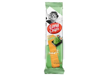 Kartupeļu plāksnes LONGCHIPS ar vasabi garšu, 75g