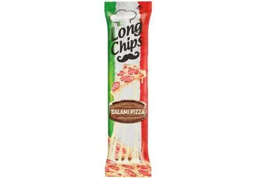 Kartupeļu plāksnes LONGCHIPS ar salami picas garšu, 75g