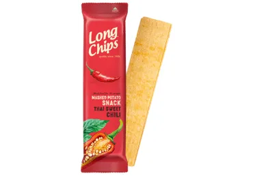 Kartupeļu plāksnes LONGCHIPS Hot Chilli, 75g