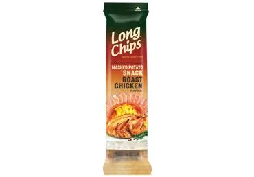 Kartupeļu plāksnītes LONGCHIPS cepta cāļa garša 75g