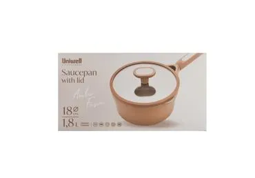 Kastrolis ar vāku UNIWELL 18cm 1,8L
