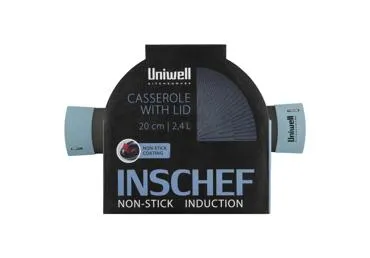 Kastrolis ar vāku UNIWELL 2,4L