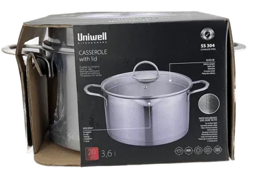 Katls ar vāku 20x11,5cm UNIWELL