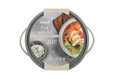 Katls ar vāku UNIWELL 20cm 2,7L