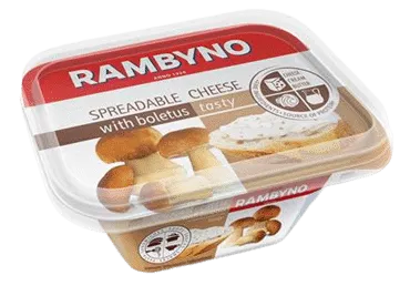 Kausētais siers Rambyno ar šķiņķi 50% 175g