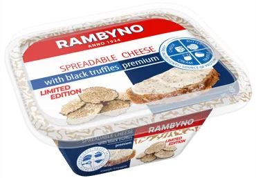 Kausētais siers RAMBYNO ar trifelēm 160g