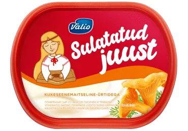 Kausētais siers ar zaļumiem un gaileņu garšu Viola 185g