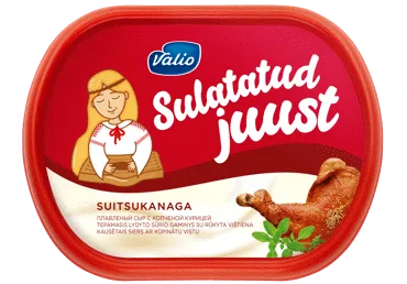 Kausētais siers ar kūpinātu vistu Viola Valio 185g