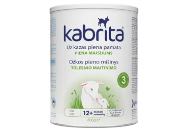 Kazas piena maisījums KABRITA 3 12+ 800g