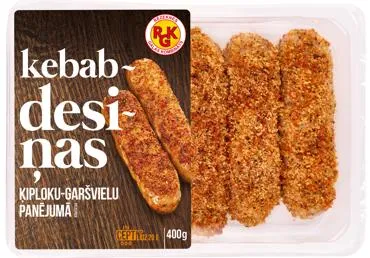 Kebabdesiņas RGK ķiploku-garšvielu 400g