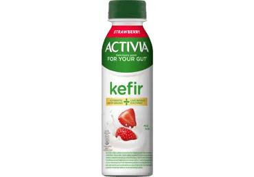 Kefīrs ACTIVIA ar zemenēm 280g