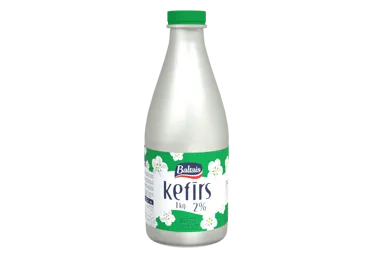 Kefīrs 2% pudelē 1kg, Baltais