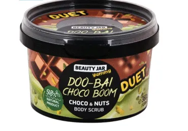 Ķermeņa skrubis BEAUTY JAR Doo-Bai Choco 360g