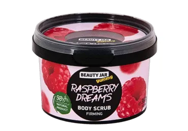 Ķermeņa skrubis BEAUTY JAR Raspberry Dreams 360g