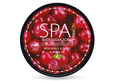 Ķermeņa skrubis BIO2YOU dzērveņu 200ml