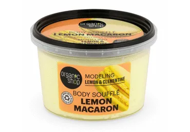 Ķermeņa krēms ORGANIC SHOP Lemon Macaron 250ml