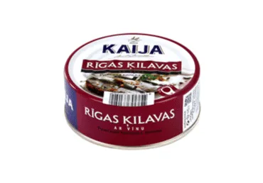 Ķilavas Rīgas vīna marinādē 240g/180g Kaija