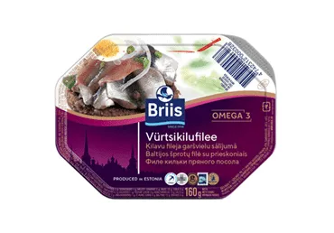 Ķilavu filejas ar garšvielām sālījumā BRIIS 160g