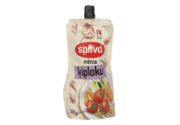 Ķiploku mērce stāvpakā 220g, Spilva