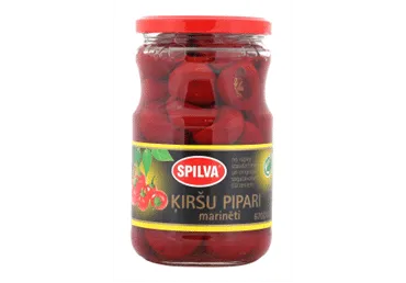 Ķiršu pipari SPILVA marinēti 670g