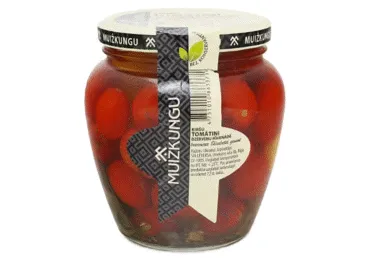 Ķiršu tomātiņi dzērveņu marin. 530g (290g) , Muižkungu