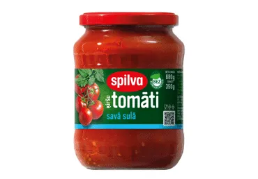 Ķiršu tomāti Spilva savā sulā 680g/350g