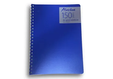 Klade GRAFIA PLUS A4 ar spirāli, rūtiņu 150lap.