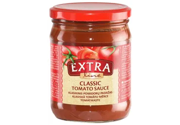 Klasiskā tomātu mērce EXTRA LINE 500g