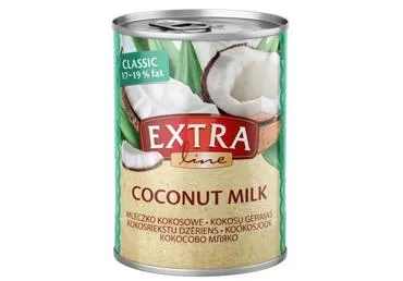 Kokosriekstu dzēriens 17-19% EXTRA LINE 400ml