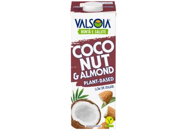 Kokosriekstu-mandeļu dzēriens VALSOIA 1L