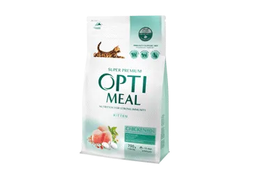 Kompleksā vistas sausā barība kaķiem OPTIMEAL 700g