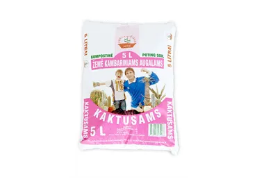 Komposta zeme kaktusiem 5l