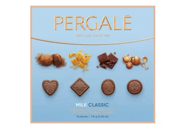 Konfekšu izlase PERGALE Milk Classic 114g