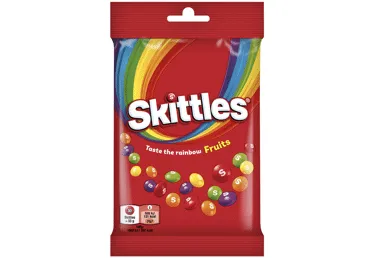 Konfektes Fruits 95g, Skittles