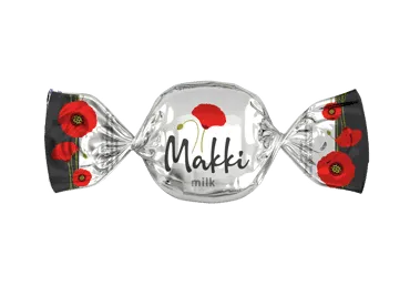 Konfektes Makki piens sver.