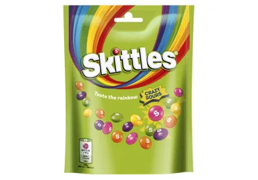 Konfektes SKITTLES Crazy Sours 152g