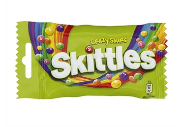 Konfektes SKITTLES Crazy Sours 38g