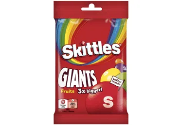 Konfektes SKITTLES Giants Fruits 116g