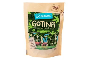 Konf. Skrīveru gotiņa ar kaņepju sēklām 250g