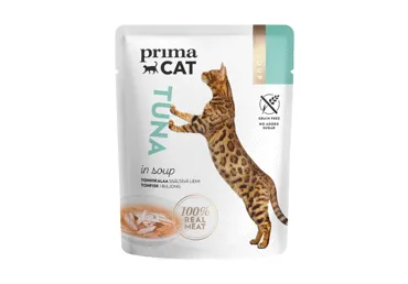 Kons. kaķu bar. PRIMACAT tunča zupa 40g