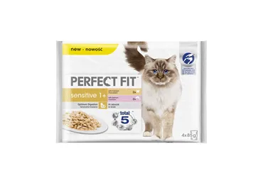 Konsā kaķu barība PERFECT sensitive vista/lasis 4x85g