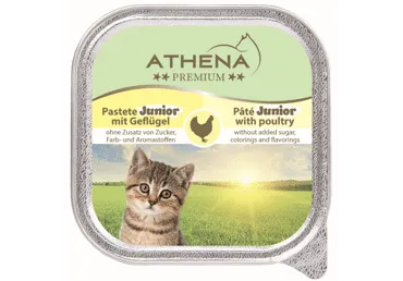 Konservēta kaķu barība ATHENA JUNIOR 100g