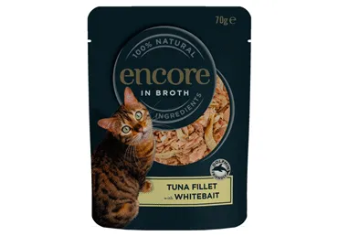 Konservēta kaķu barība ENCORE ar tunci 70g